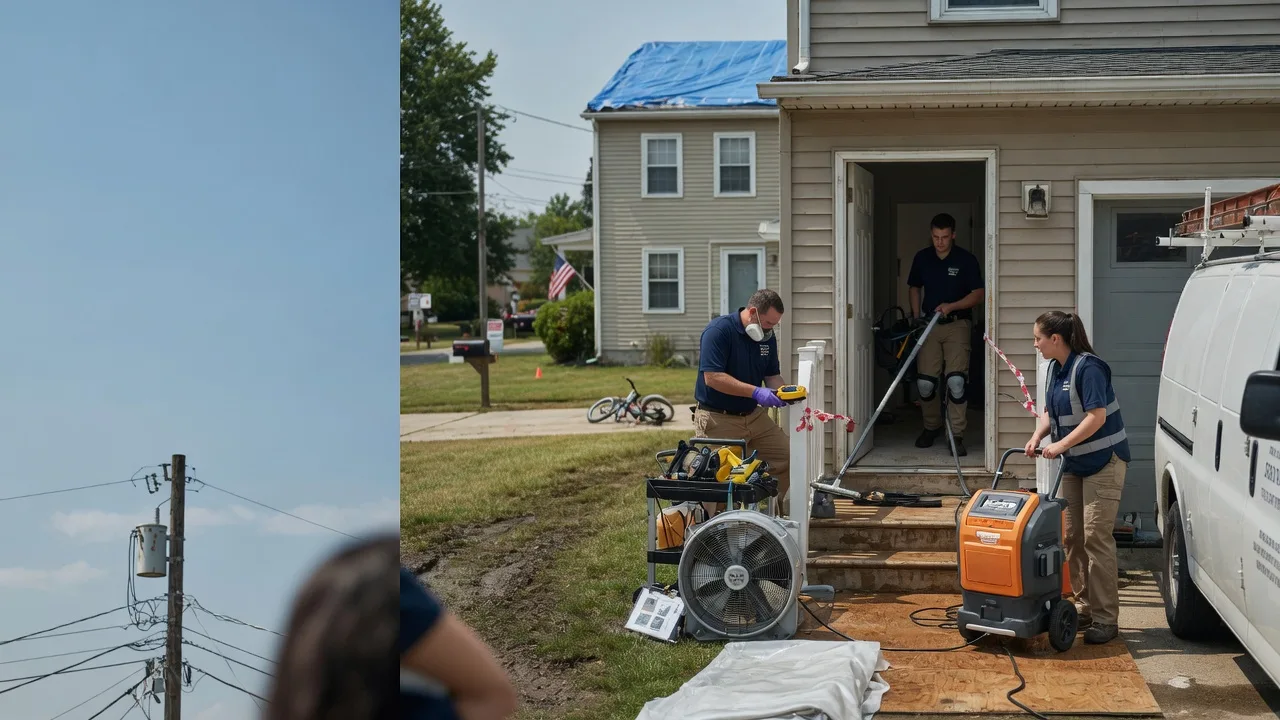 Water Damage Repair in Newfield, NJ near me